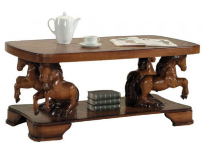 Real handcrafted horse wood table sofa tables side table 137cm classic sofa